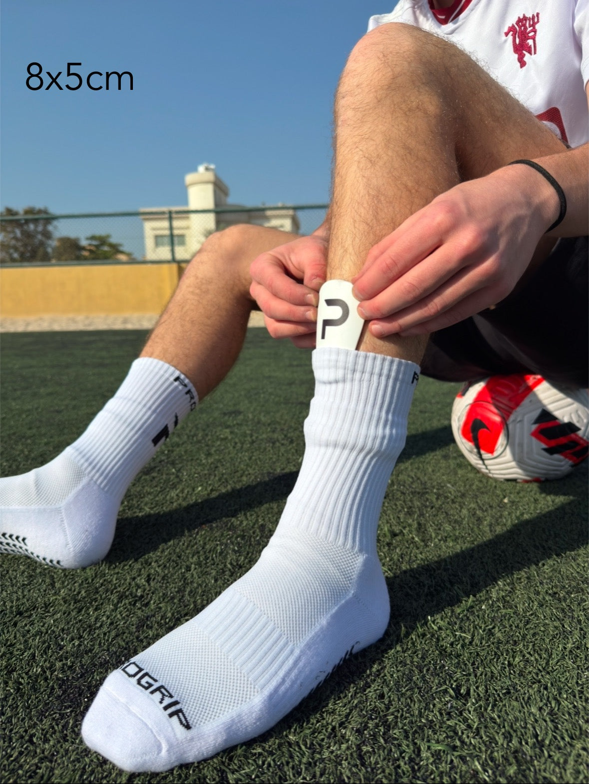 ProGrip Mini Shin Pads White