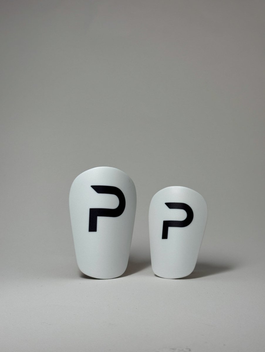 2 - Pack Shin Pads White - ProGrip