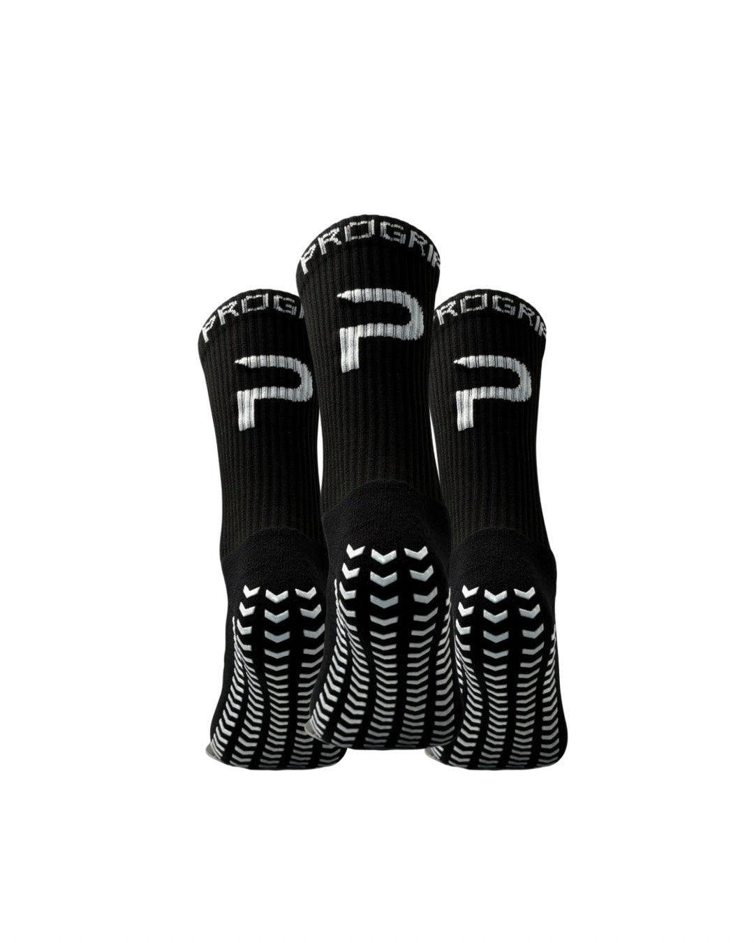 3-Pack ProGrip Performance Socks Black