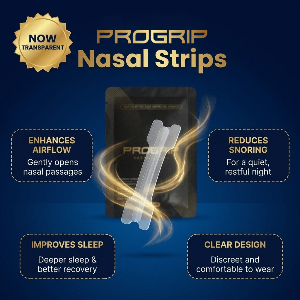 Transparent Nasal Strips - ProGrip